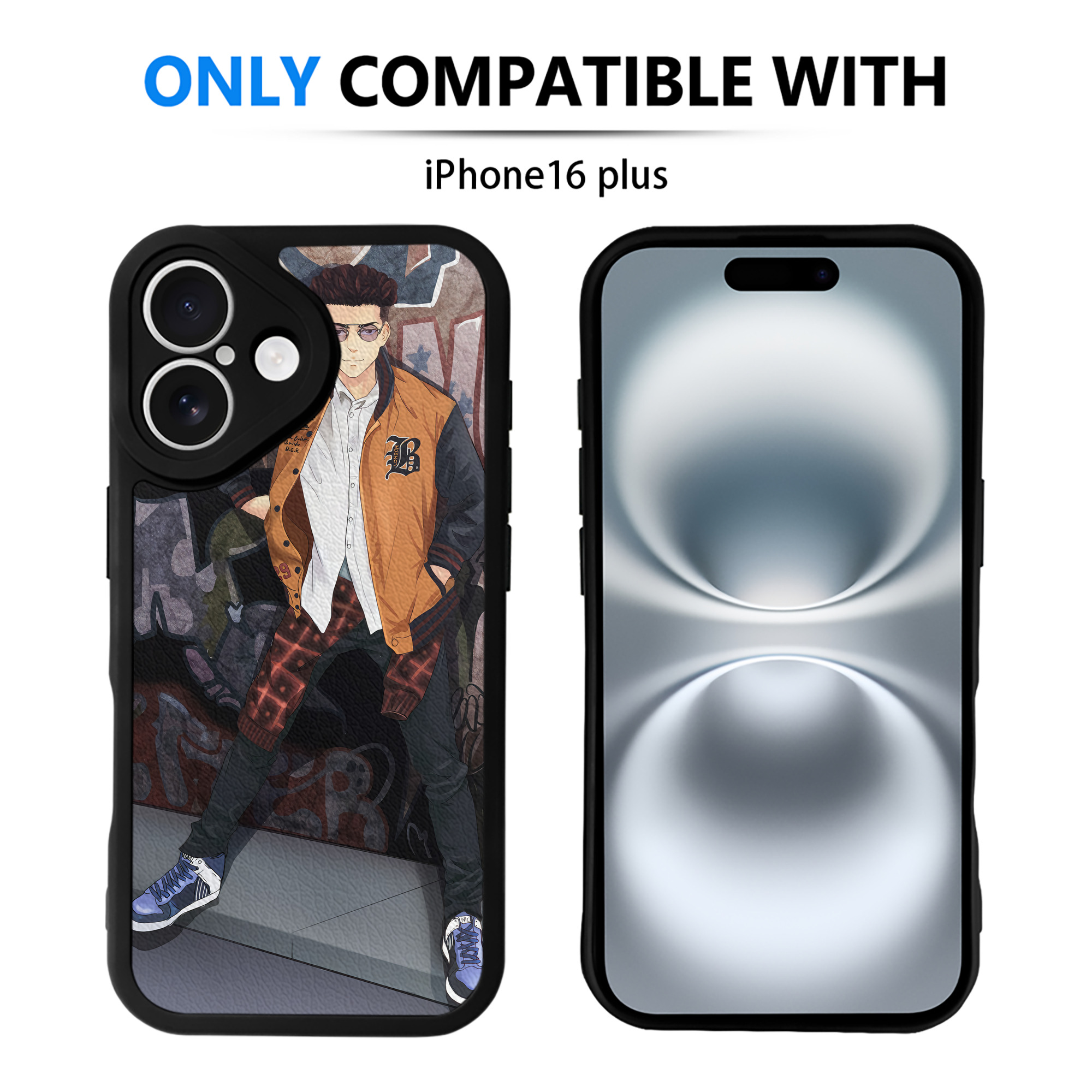 （画像用） SLAM DUNK／スラムダンク 【iPhone 16シリーズ対応】シリコンスマホケース（レザー調） 材質：シリコン